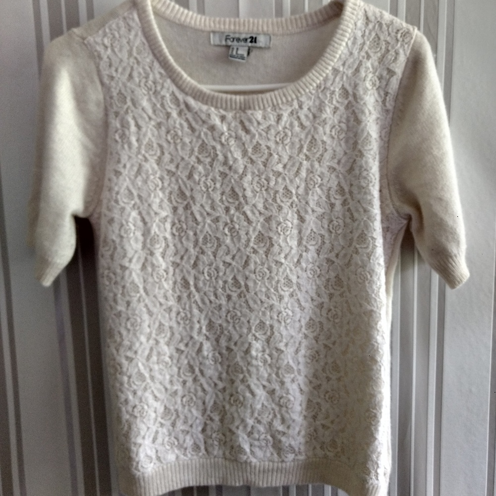 Forever 21 short sleeve sweater szM a6